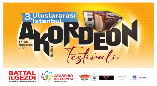 3. ULUSLARARASI İSTANBUL AKORDEON FESTİVALİ BAŞLIYOR
