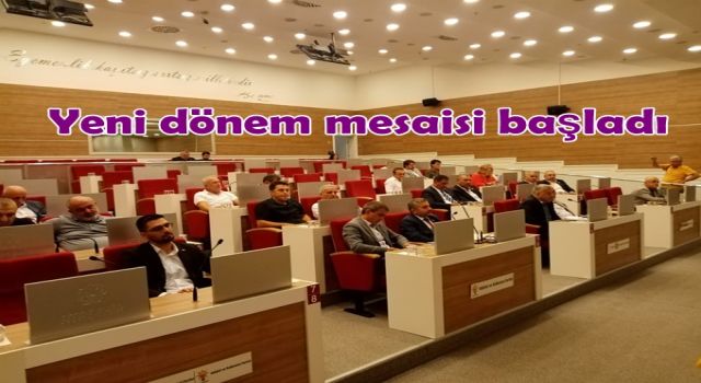 Ataşehir Belediye Meclisi yeni dönem mesaisine başladı