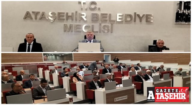 Ataşehir Belediye Meclisi’nden teröre lanet