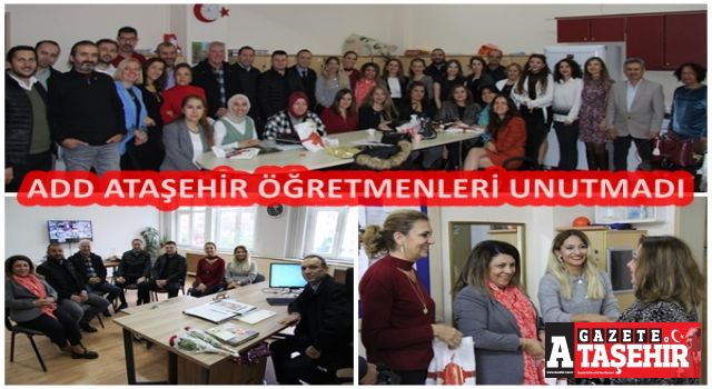 ADD Ataşehir Şubesi 24 Kasım Öğretmenler Gününü Kutladı