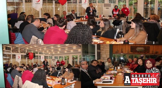 Ataşehir Kızılay Şubesi Kızılay Kulübü sorumlu öğretmenleriyle bir araya geldi