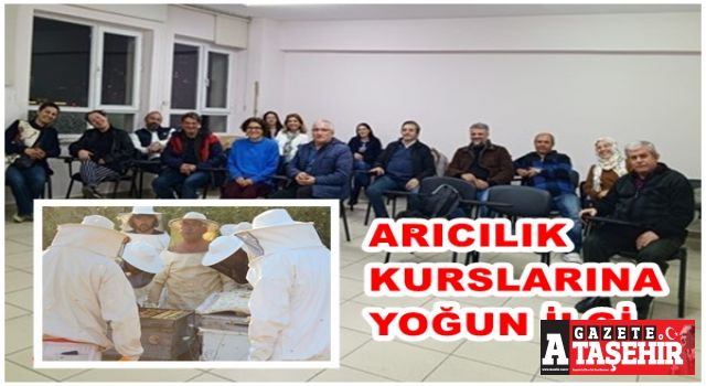 Ataşehir Halk Eğitim Merkezi’nin Arıcılık Kurslarına yoğun ilgi