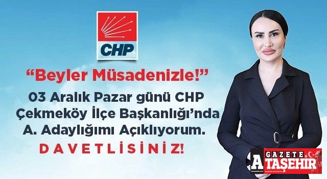 Av. Ayşen Muştu; "Beyler müsadenizle, bende varım"