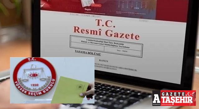 Resmi Gazete’de yayımlandı: Yerel seçimlere ilişkin propaganda usul ve esasları belirlendi