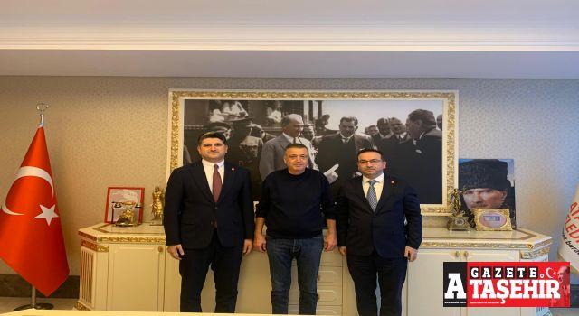 CHP Ataşehir Belediye Başkan Adayı Onursal Adıgüzel Battal İlgezdi'yi ziyaret etti