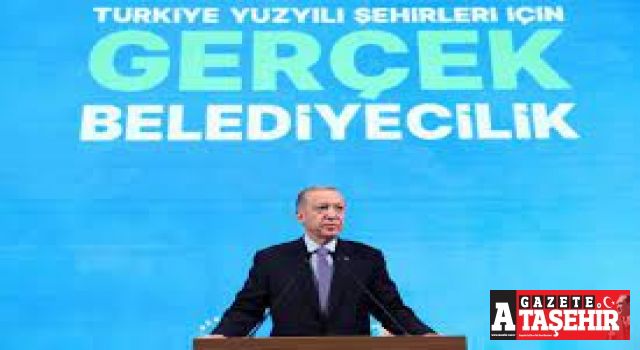 Cumhurbaşkanı Erdoğan AK Parti'nin yerel seçim beyannamesini açıkladı