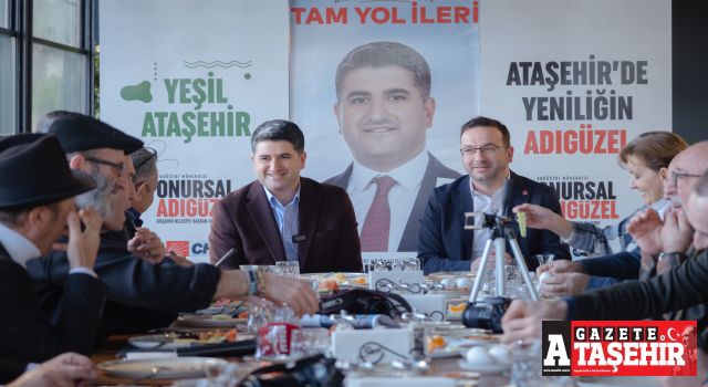 CHP Ataşehir Belediye Başkan Adayı Onursal Adıgüzel; "Hedefimiz Yeniden Ataşehir ve İBB'yi Kazanmak"
