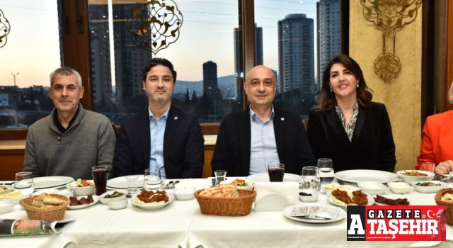 İYİ Parti Ataşehir Belediye Başkan Adayı Ali Coşkun, basın mensuplarıyla iftarda buluştu