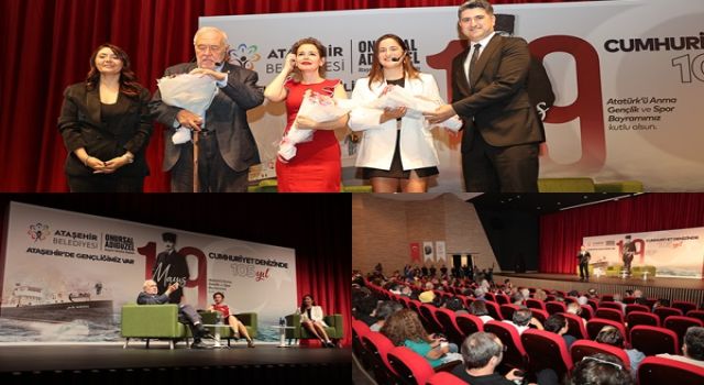 Ataşehir’de “Cumhuriyet Denizinde 105 yıl” söyleşisi; tarih, spor ve sanatla dolu geçti