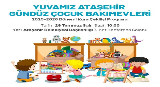 Yuvamız Ataşehir’de yeni dönem için kura heyecanı