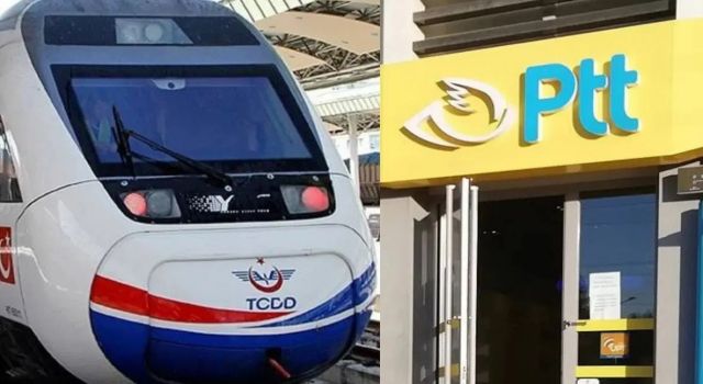 PTT ve TCDD'den tarihi zarar!