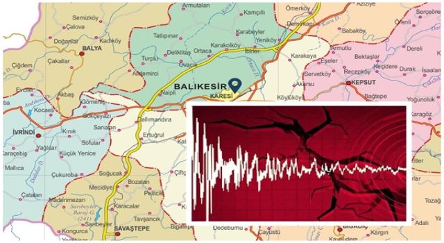 Balıkesir'de korkutan deprem!