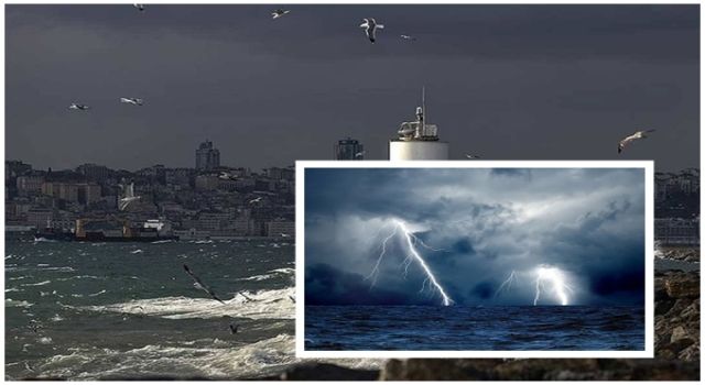 Marmara Bölgesi ve İzmir'de fırtına etkili olacak!