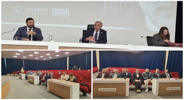 Ataşehir Belediye Meclisi Kasım ayı son toplantısını gerçekleştirdi