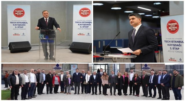 Ataşehir’de Teknoloji Üretim Kampüsü törenle hizmete açıldı