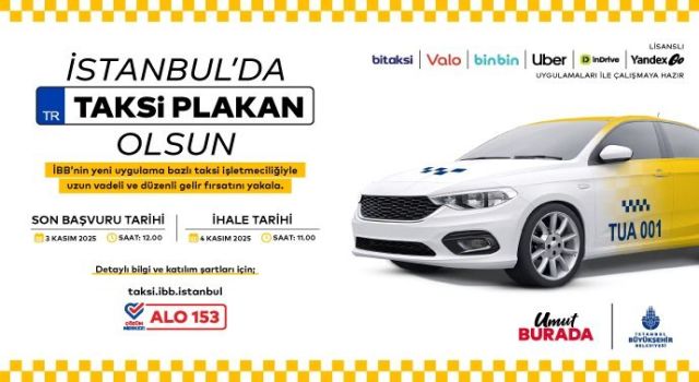 DİJİTAL TAKSİ DÖNÜŞÜMÜNDE DÖRDÜNCÜ İHALE