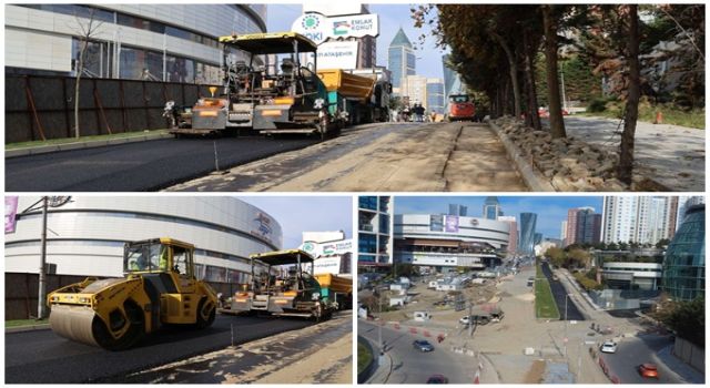 Trafiği rahatlatacak yol kısa süre sonra hizmete açılıyor