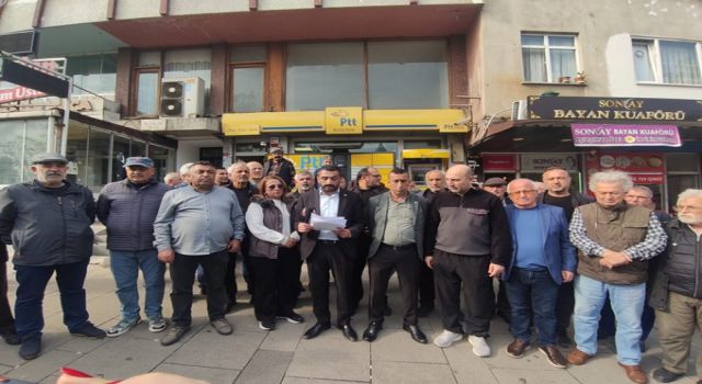 Üç Mahalle Muhtarı PTT için mağduriyetlerini dile getirdiler