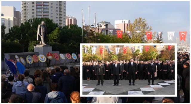 Ulu Önder Atatürk Ataşehir’de sevgi, saygı ve özlemle anıldı