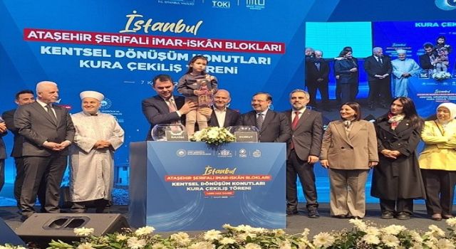 Yenişehir İmar İskân Blokların da 1066 hak sahibi kura ile dairelerini belirledi