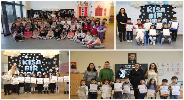 ATAŞEHİRLİ MİNİKLERİN KARNE HEYECANI