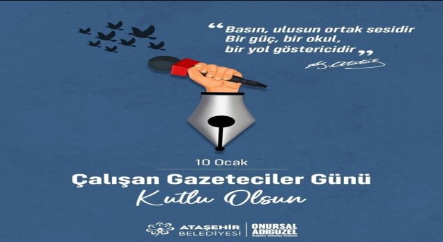 Onursal Adıgüzel’den kutlama mesajı