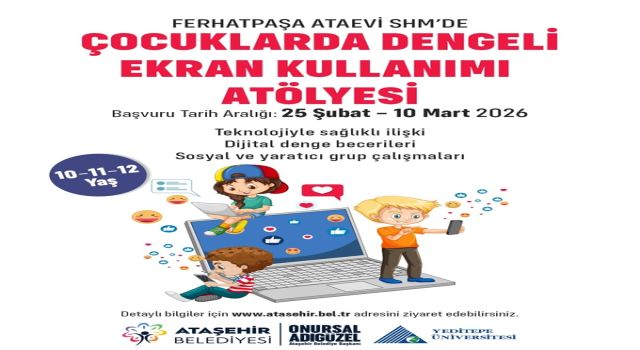 Ataşehir Belediyesi’nden çocuklar için önemli bir hizmet