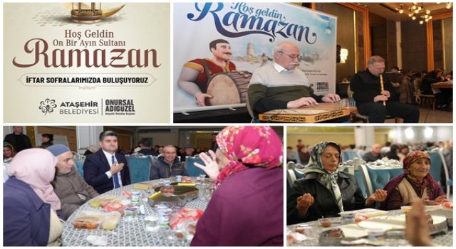 Ataşehir Belediyesi’nden gelenekler iftar programı