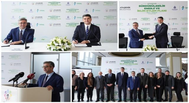 Ataşehir’de Sürdürülebilir Gelecek İçin SECAP Protokolü İmzalandı