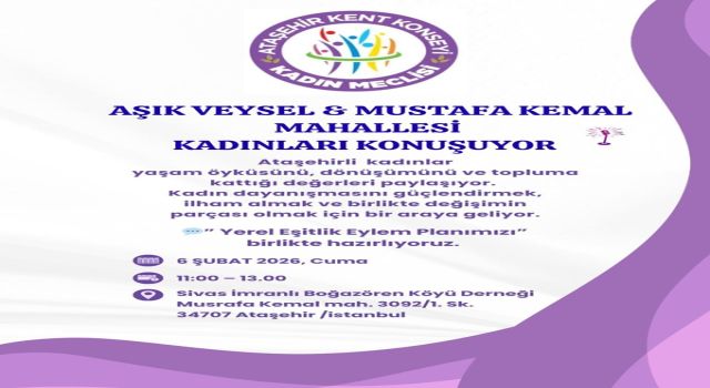 “Kadınlar Konuşuyor” etkinliği devam ediyor