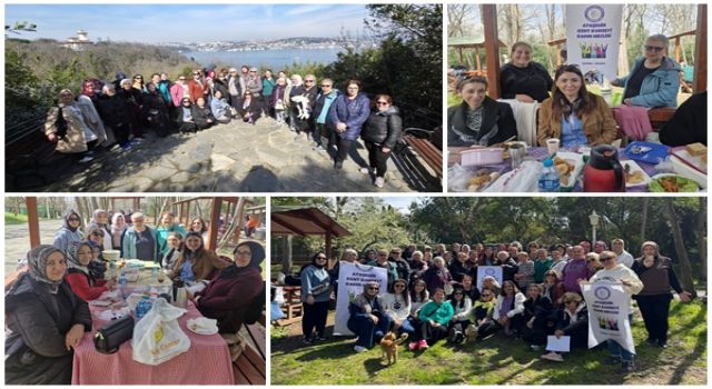 Ataşehirli Kadınlar Baharı Doğa Yürüyüşüyle Karşıladı
