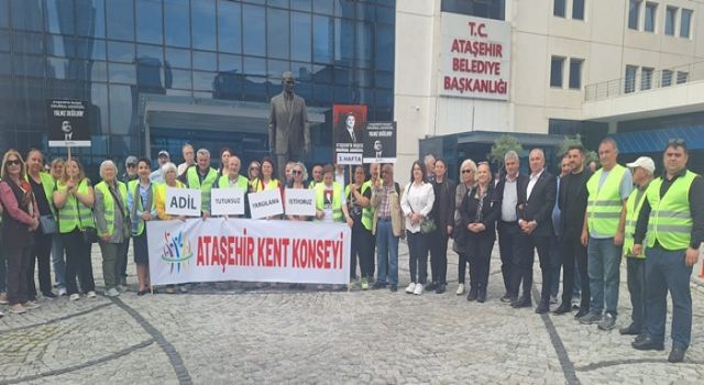 Ataşehir’de “Tutuksuz Yargılama” Talebiyle Sessiz Eylem