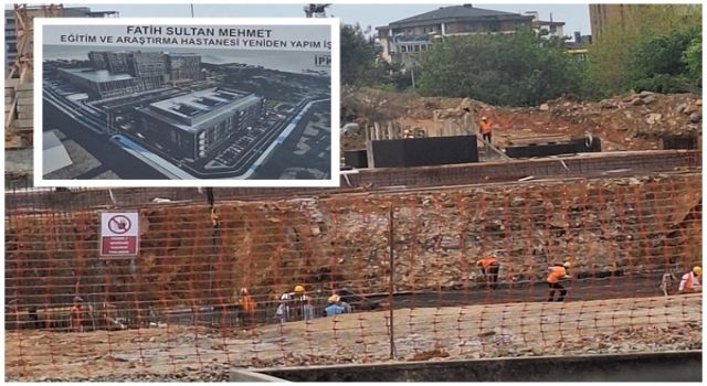 FSM Hastanesi’nde Yeniden Yapım Çalışmaları Sürüyor