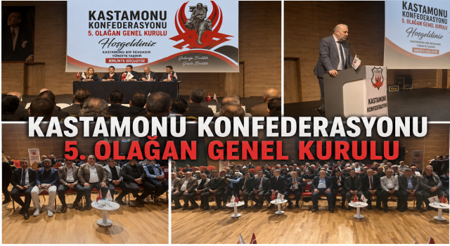 Kastamonu Konfederasyonu’nda Mehmet Alver Yeniden Başkan Seçildi