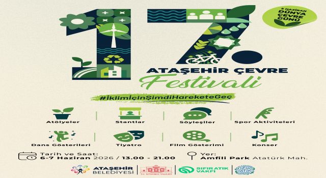 Ataşehir Belediyesi Çevre Festivali Başlıyor