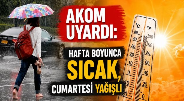 İstanbul'da Bunaltıcı Sıcaklara Yağmur Molası