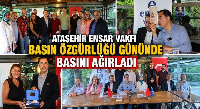 Ensar Vakfı Ataşehir'den Basın Buluşması: Eğitim, Gençlik ve Dayanışma Çalışmaları Anlatıldı
