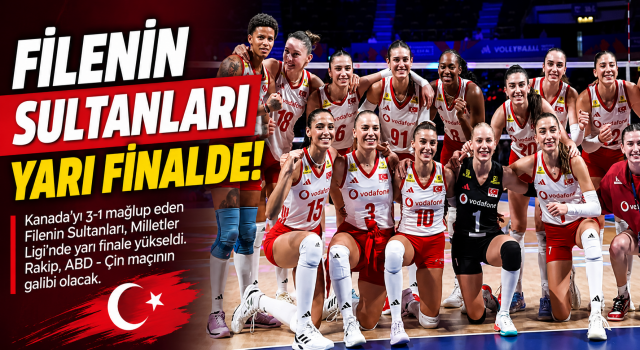 Filenin Sultanları'ndan Muhteşem Geri Dönüş! Kanada'yı 3-1 Geçen Milliler Yarı Finalde