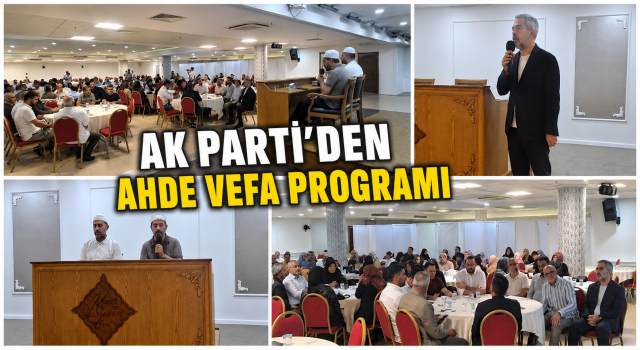 AK Parti Ataşehir’den 25. Yıla Anlamlı Vefa: Teşkilat Büyükleri Dualarla Anıldı