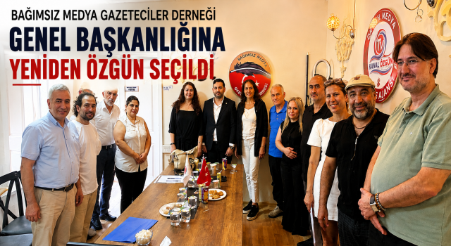 Bağımsız Medya Gazeteciler Derneği’nde Özgün Yeniden Başkan