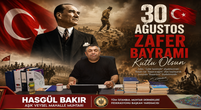 Hasgül Bakır’dan 30 Ağustos Zafer Bayramı Mesajı