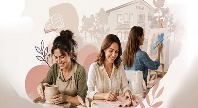 Ataevlerinde Hobi ve Sanat Kursları Başlıyor
