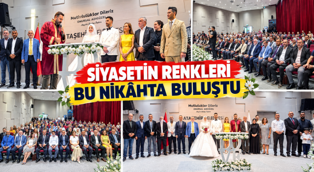 ÖZİŞIK AİLESİNİN MUTLU GÜNÜNDE SİYASETİN FARKLI RENKLERİ BULUŞTU