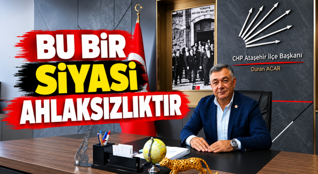 CHP Ataşehir İlçe Başkanlığı’ndan 6 Meclis Üyesinin AK Parti’ye Geçişine Tepki