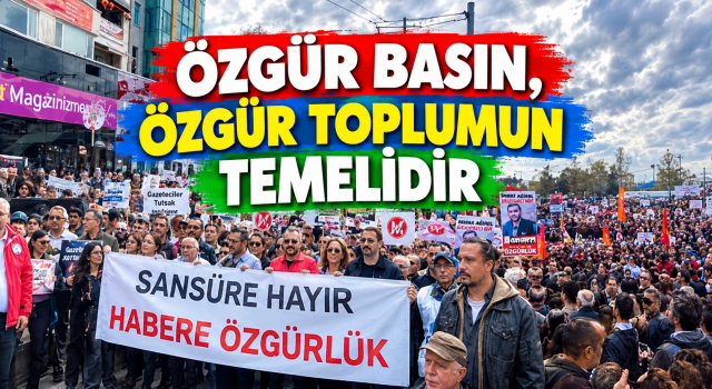 Kadıköy’de Basın Özgürlüğü İçin Güçlü Ses: “Haber Alma Hakkına Dokunmayın!”
