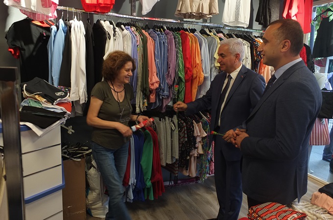 MHP’DEN ESNAF ZİYARETİ