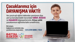 ÇOCUKLAR UZAKTAN EĞİTİME UZAK KALMASIN