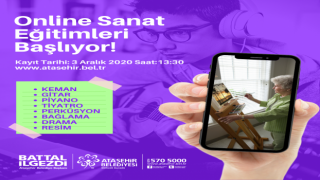 KIŞ SANAT EĞİTİMLERİ İÇİN YENİ DÖNEM BAŞLIYOR