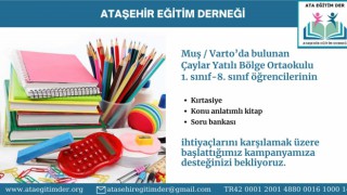 ATA EĞİTİM DER çocukların yüzünü güldürmeye devam ediyor