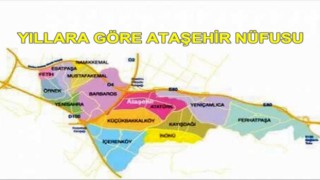 İşte yıllara göre Ataşehir’ in nüfusu